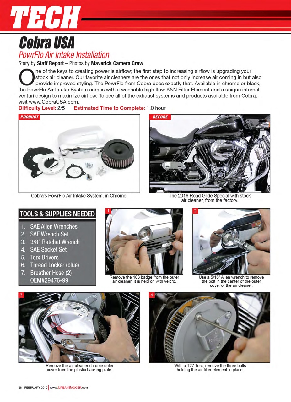Urban Bagger Preview Pages