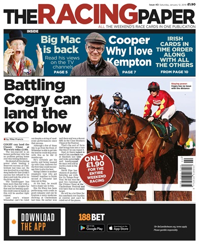 The Racing Paper issue 12/01/2019