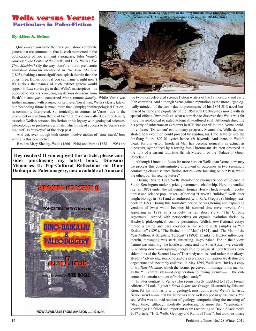 Prehistoric Times Preview Pages