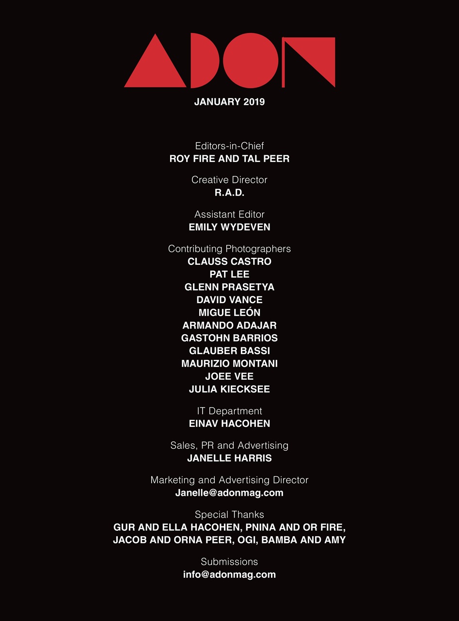 Adon Magazine Preview Pages