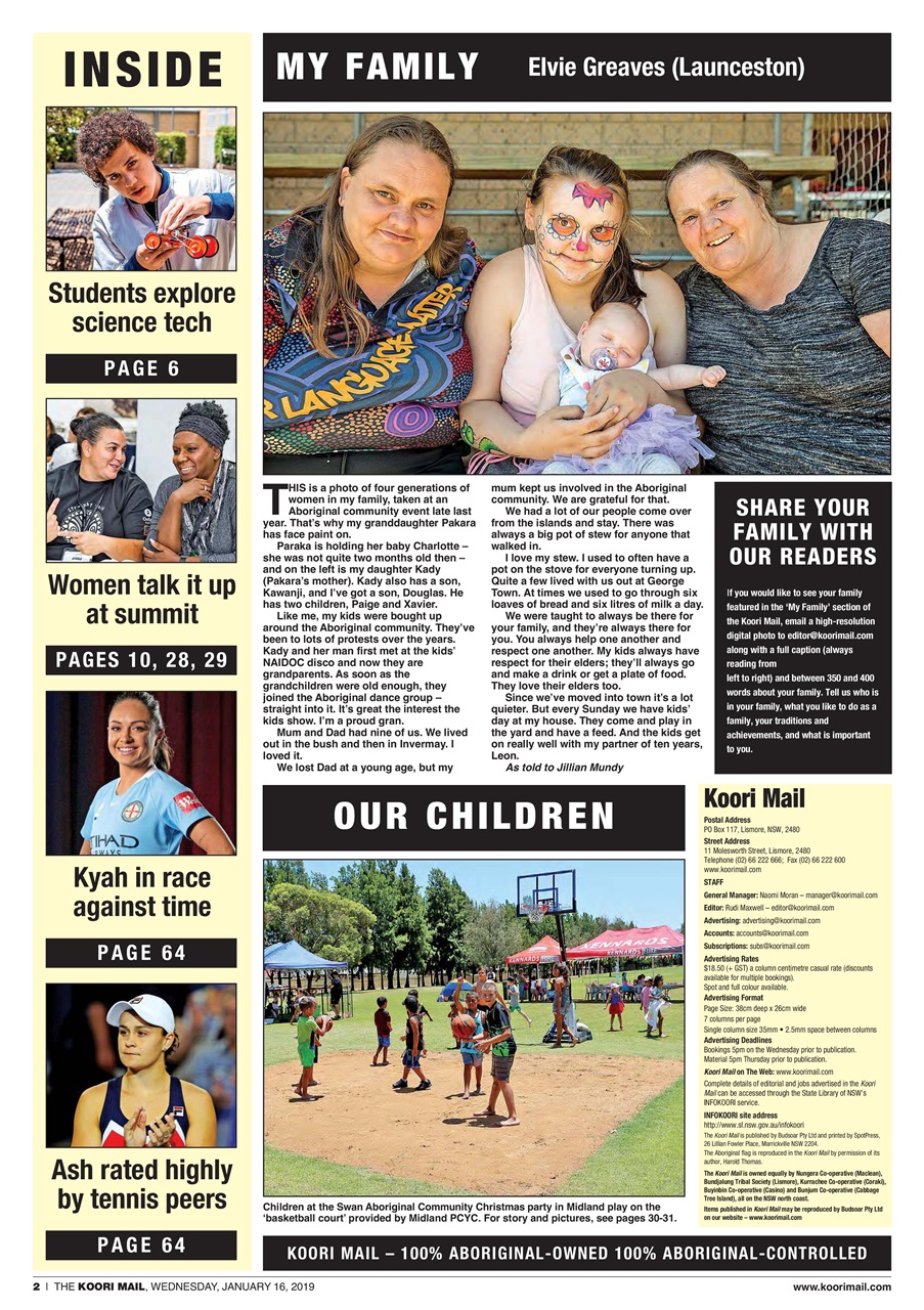 Koori Mail Preview Pages