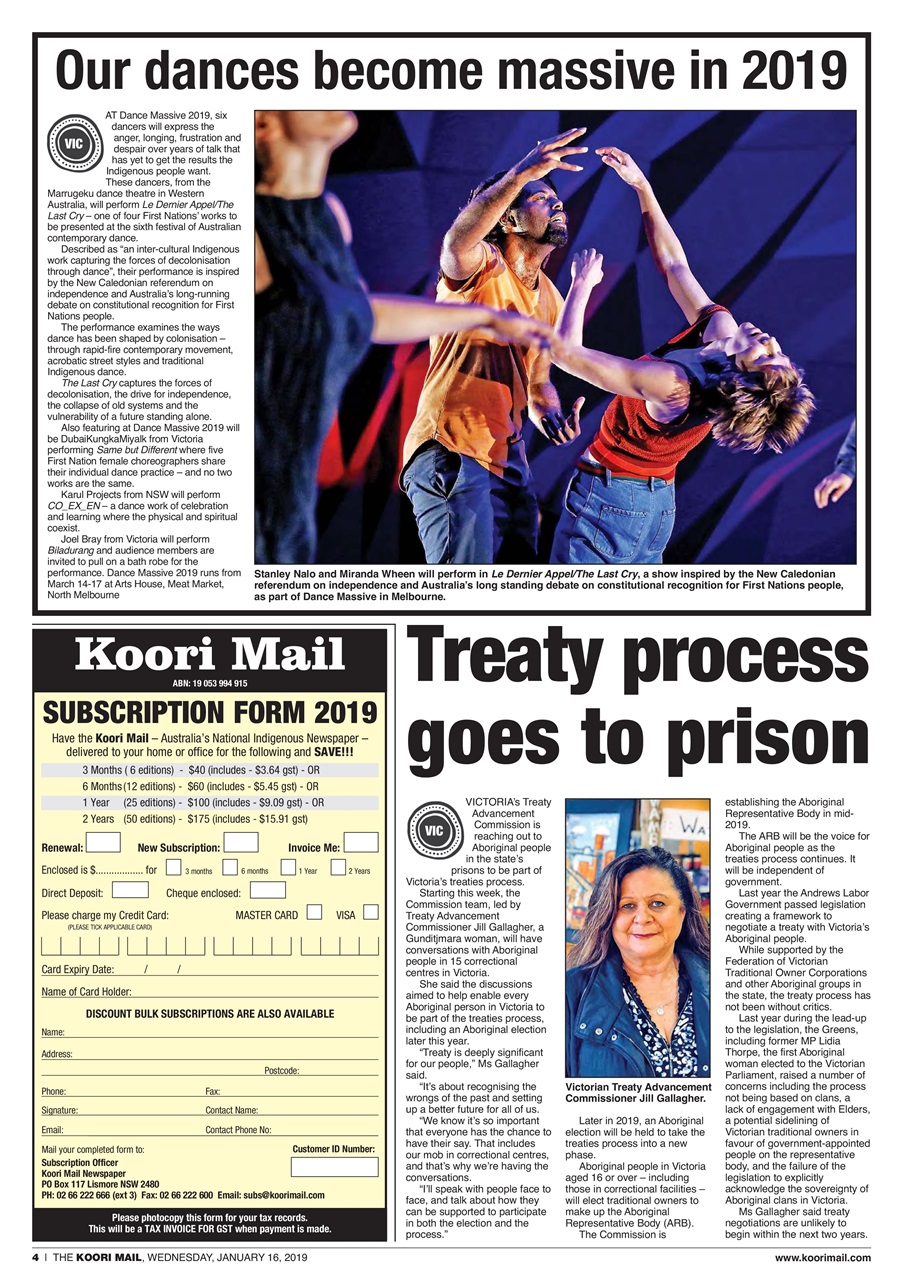 Koori Mail Preview Pages