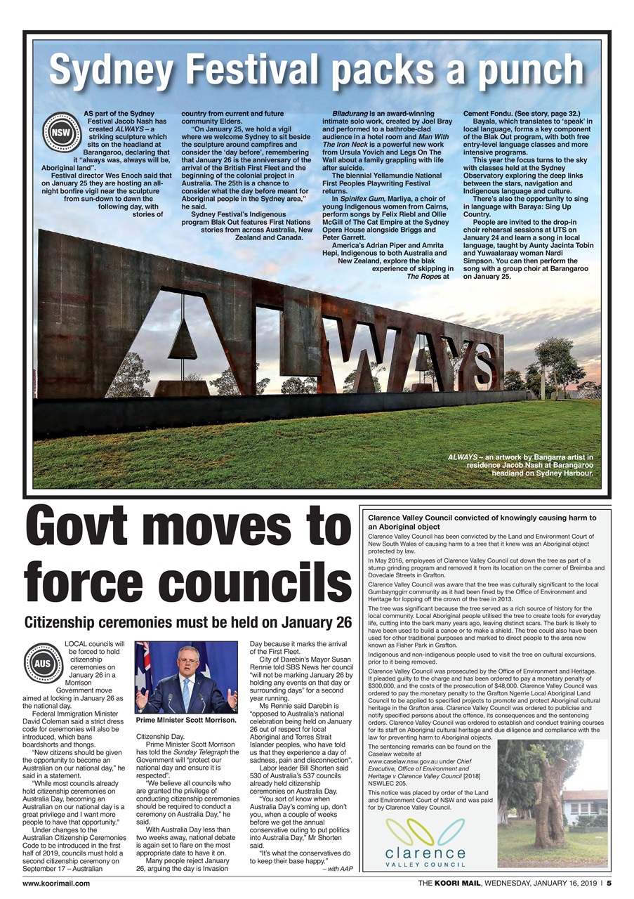 Koori Mail Preview Pages