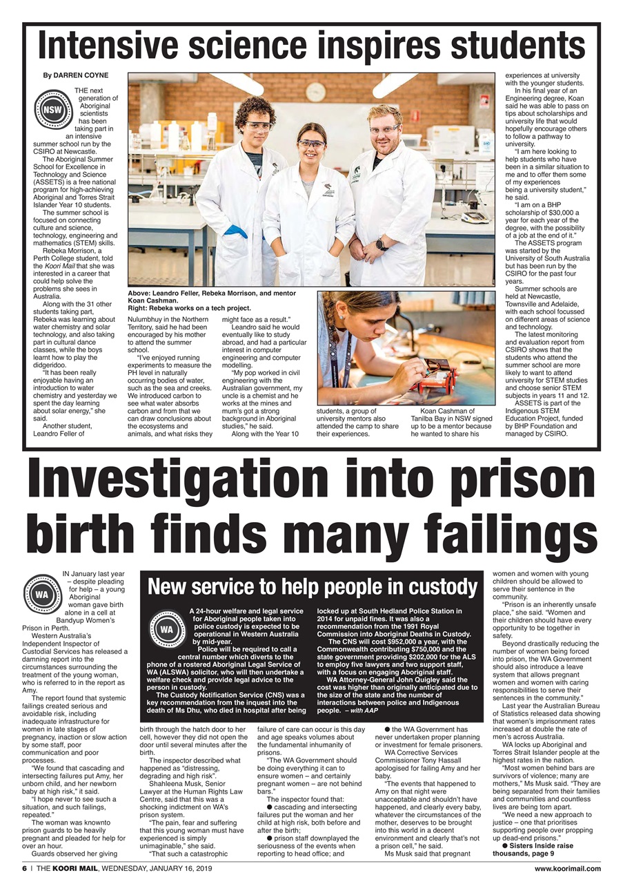 Koori Mail Preview Pages