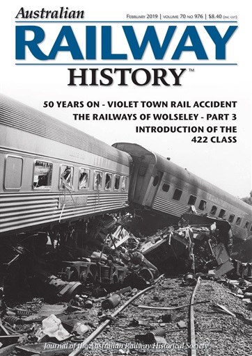 Australian Railway History issue 