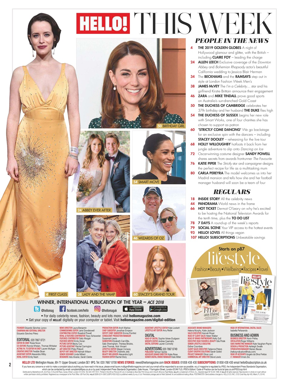 Hello! Magazine Preview Pages