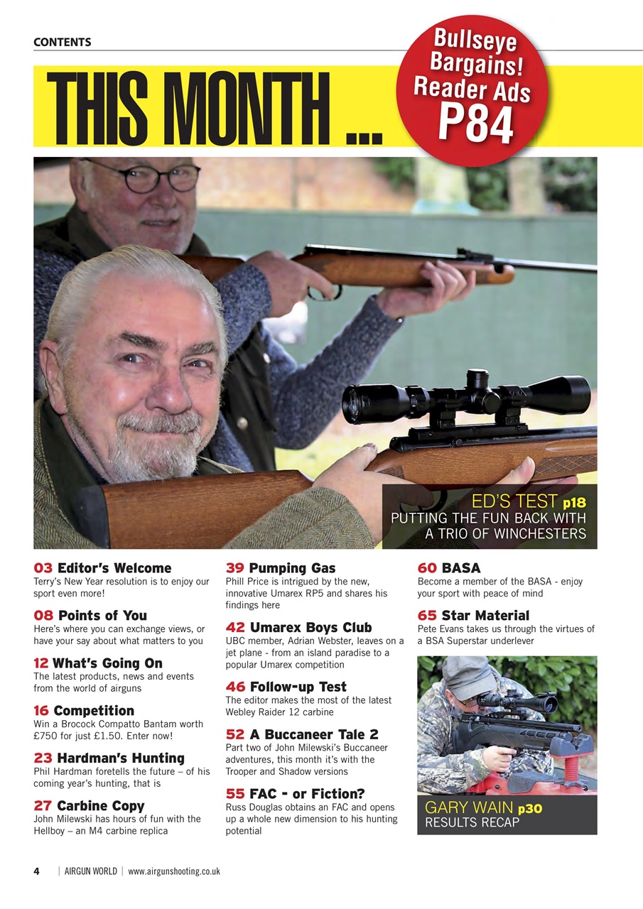 Airgun World Preview Pages