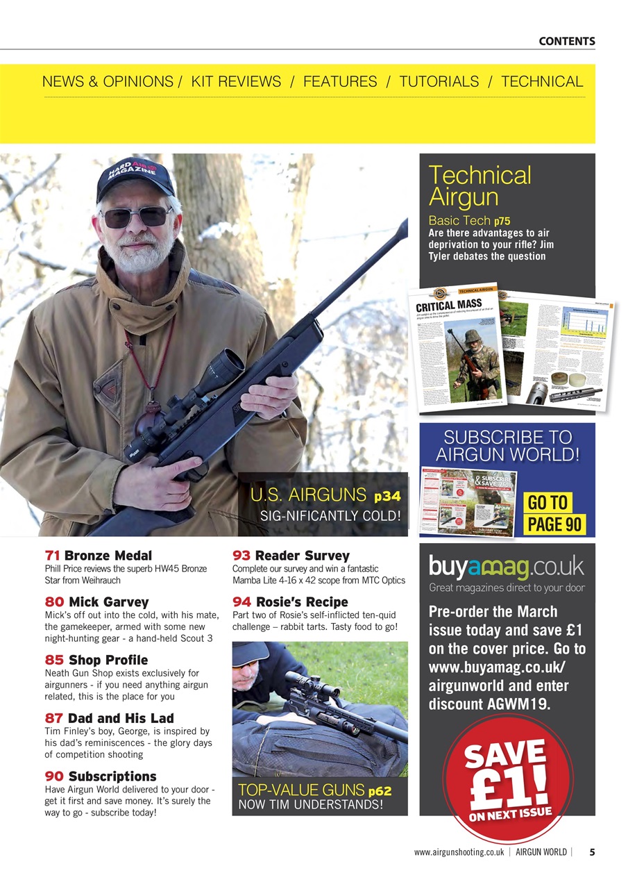 Airgun World Preview Pages