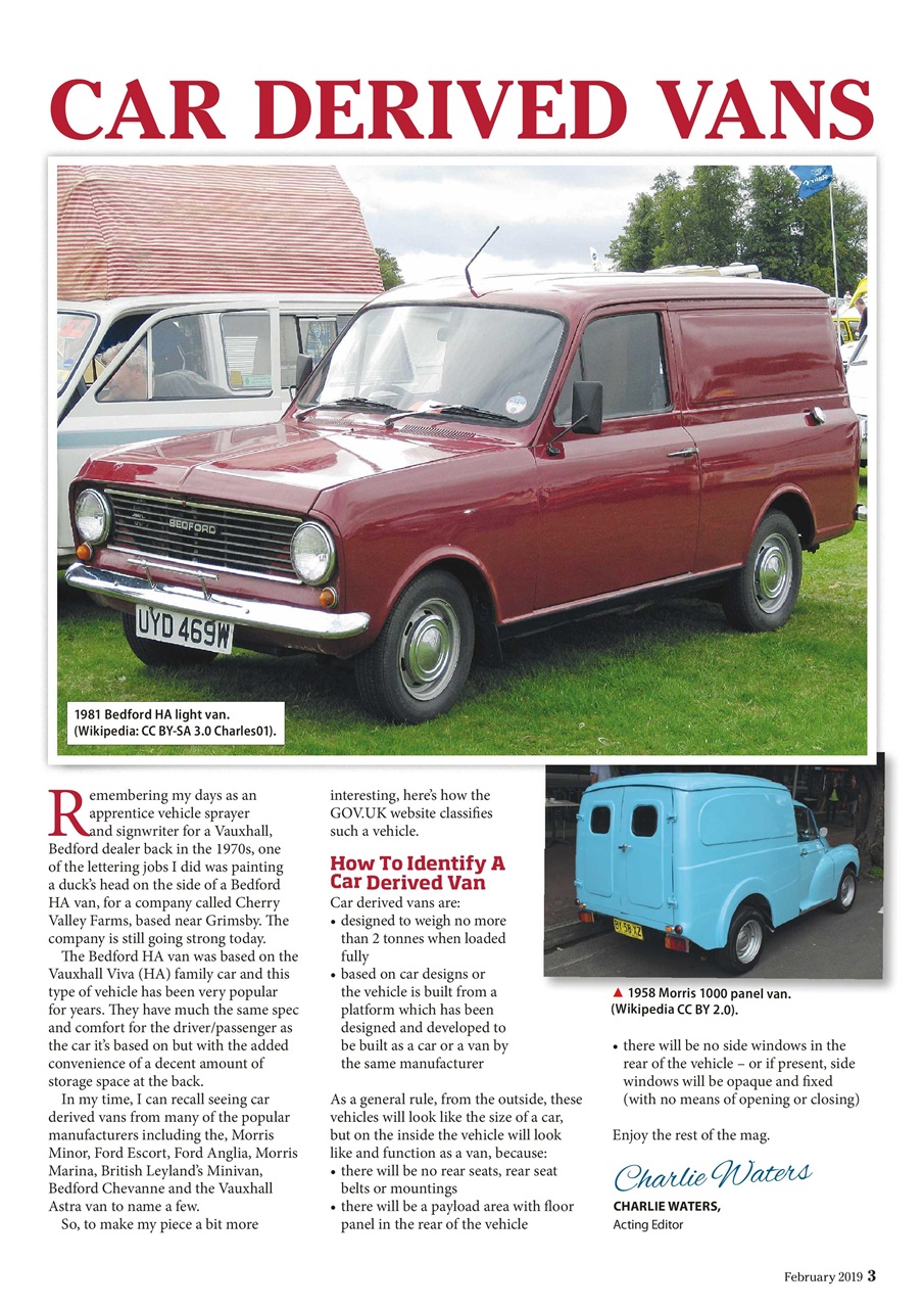 Heritage Commercials Magazine Preview Pages