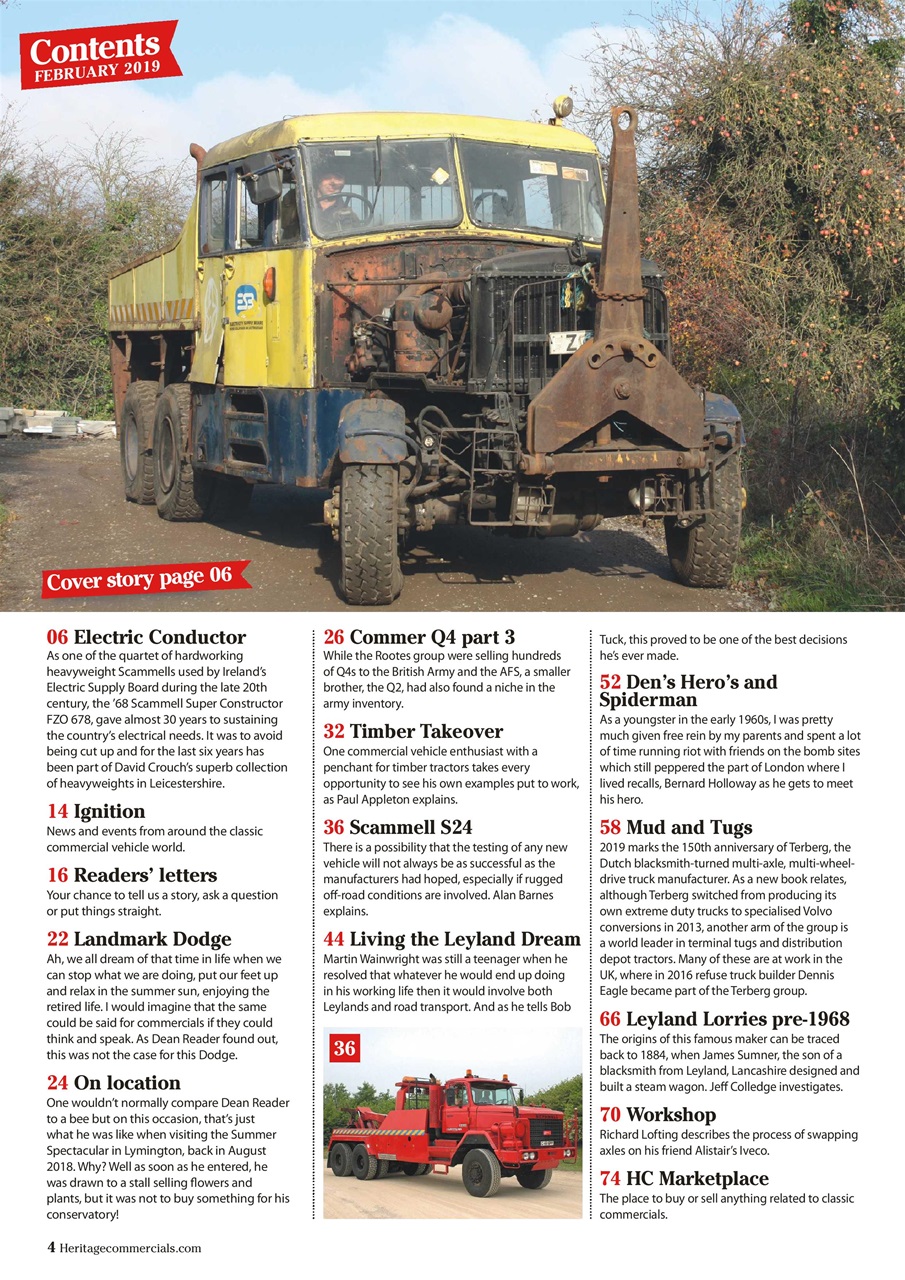 Heritage Commercials Magazine Preview Pages