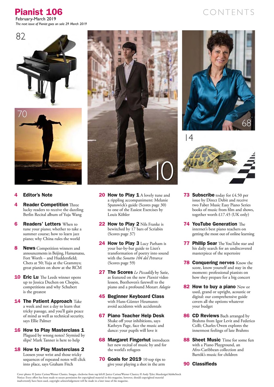Pianist Preview Pages