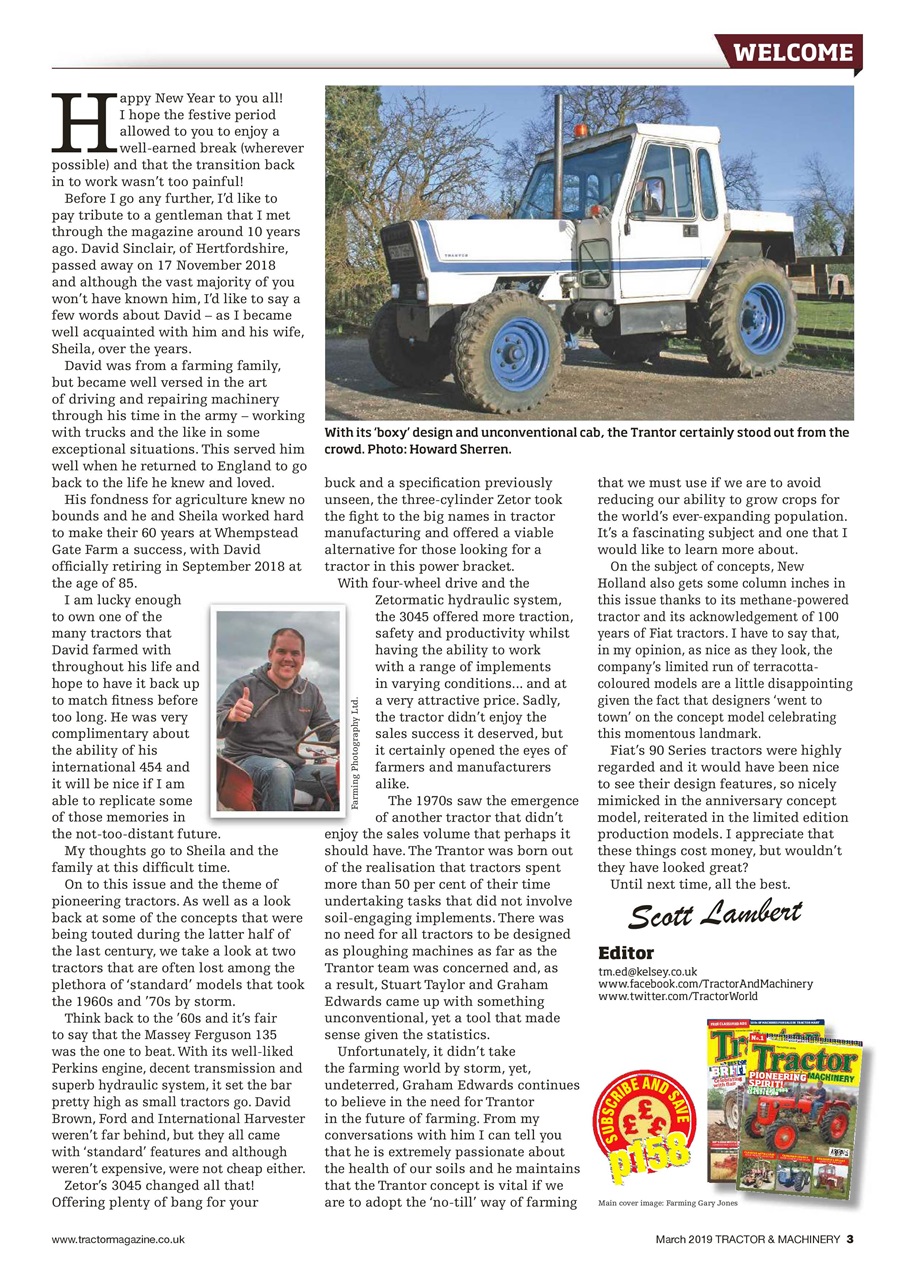 Tractor & Machinery Preview Pages