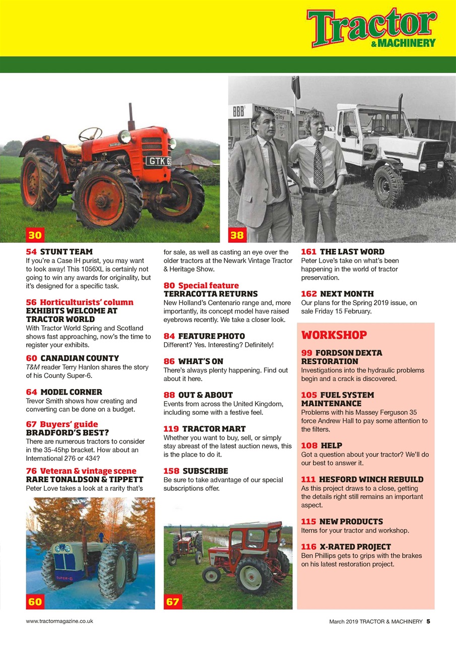 Tractor & Machinery Preview Pages