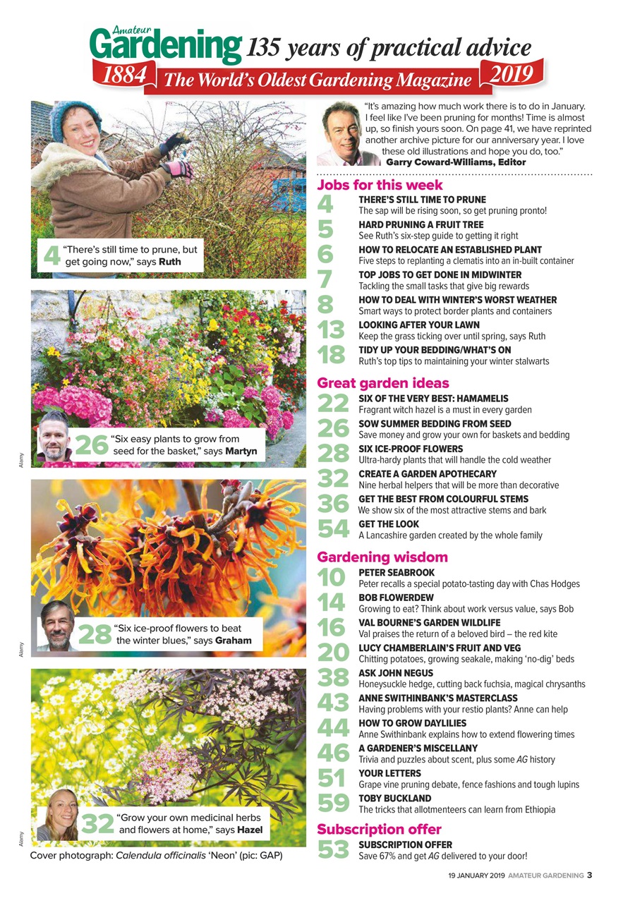 Amateur Gardening Preview Pages