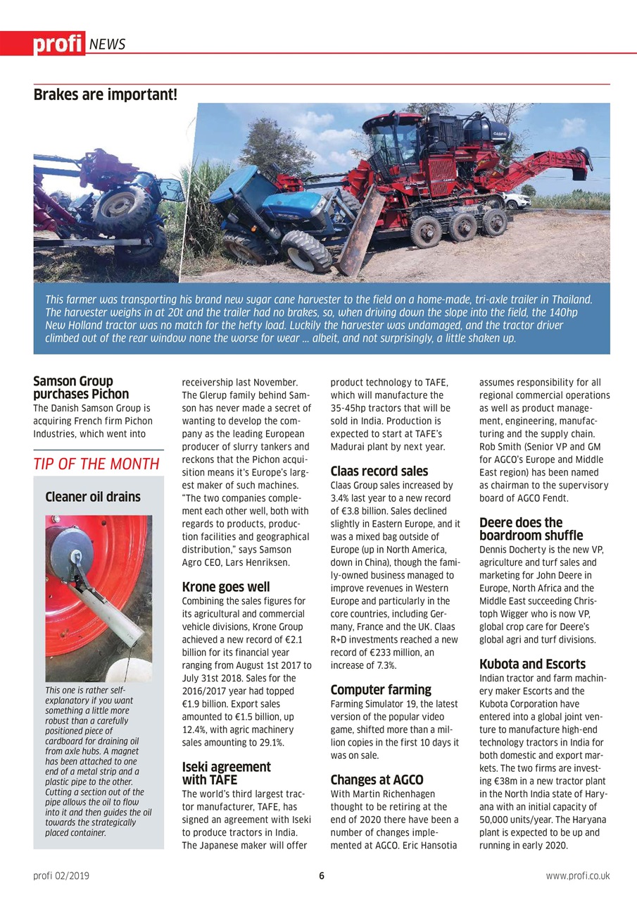 Profi International Preview Pages