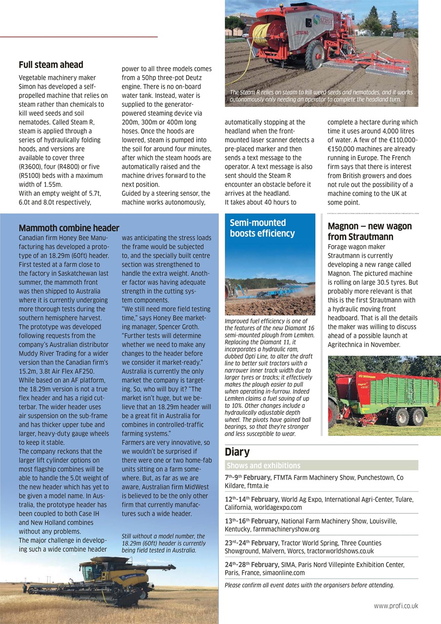 Profi International Preview Pages