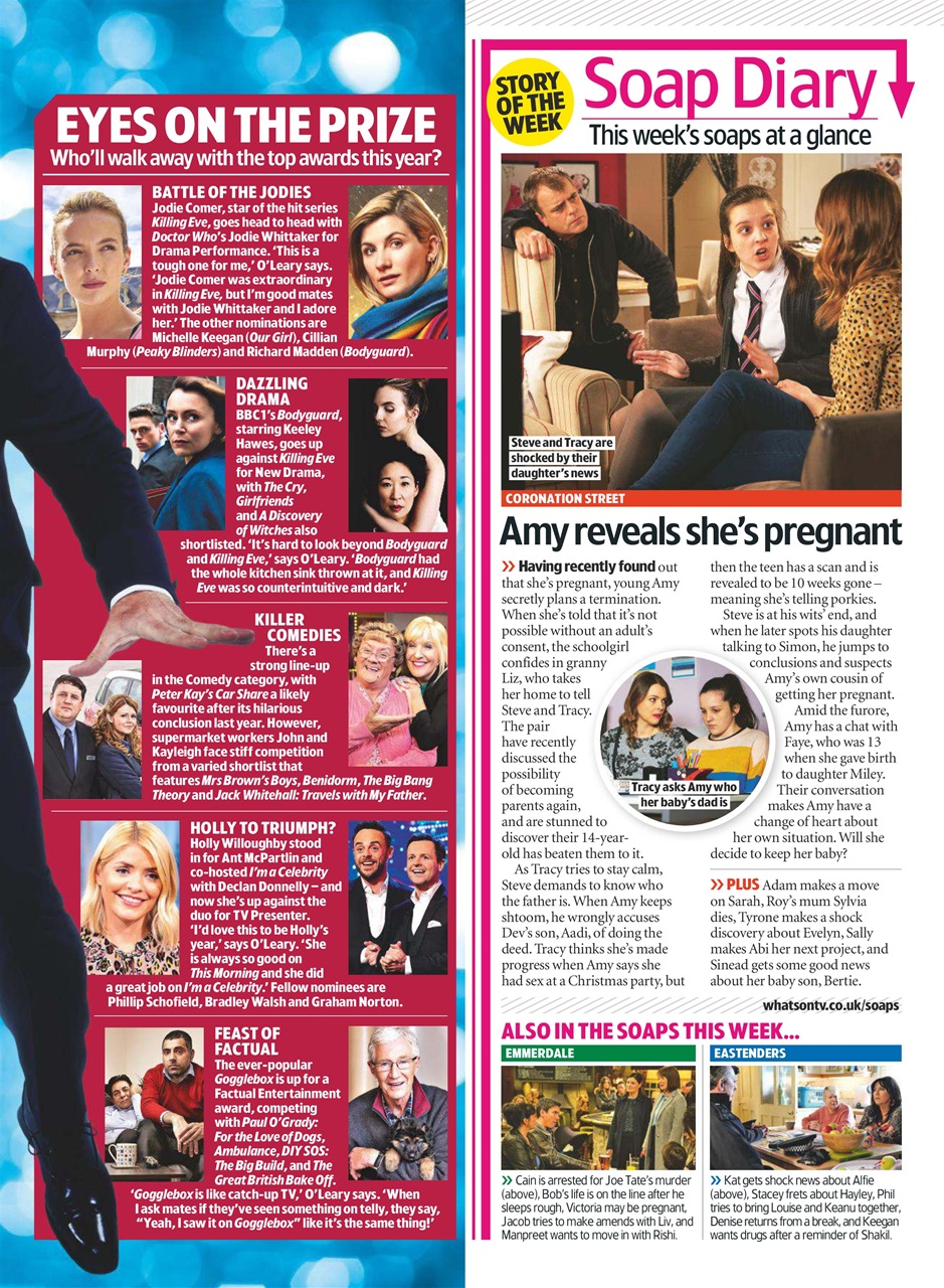 TV & Satellite Week Preview Pages