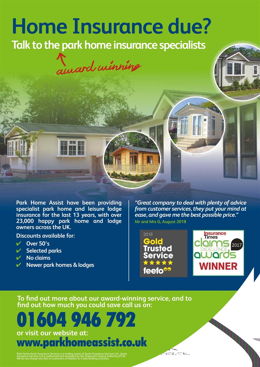 Park Home & Holiday Living Preview Pages