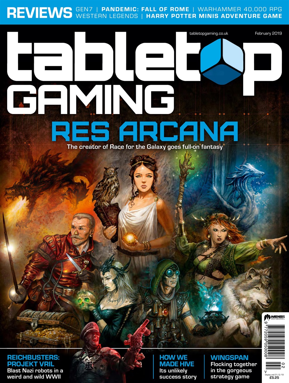 Tabletop Gaming Preview Pages