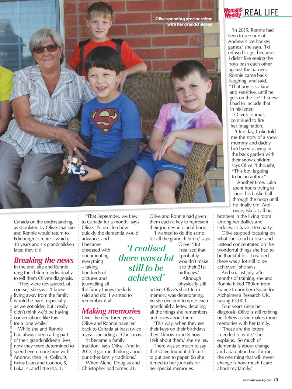 Woman's Weekly Preview Pages