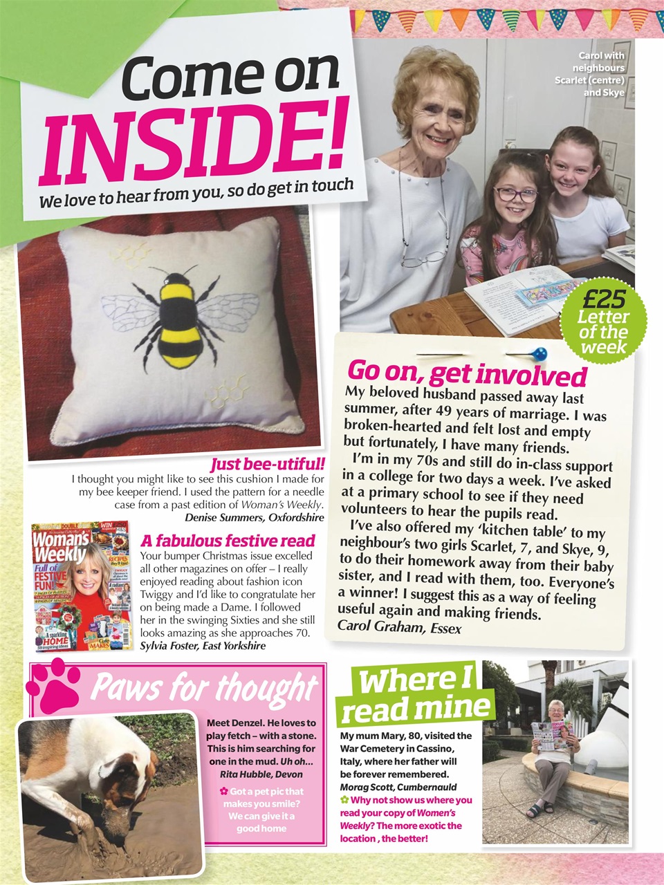 Woman's Weekly Preview Pages
