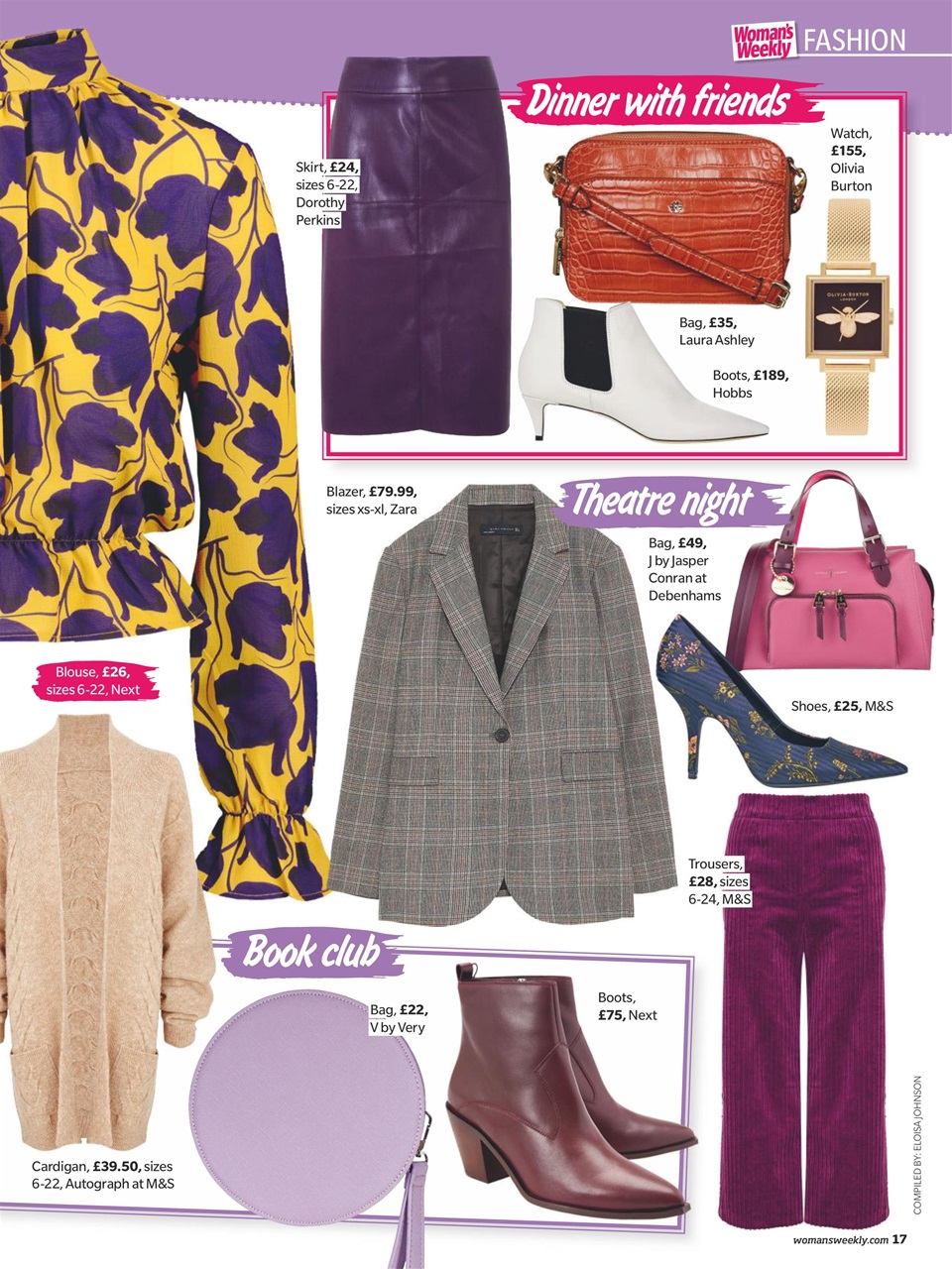 Woman's Weekly Preview Pages