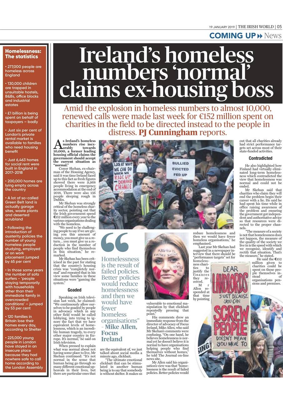 Irish World Preview Pages