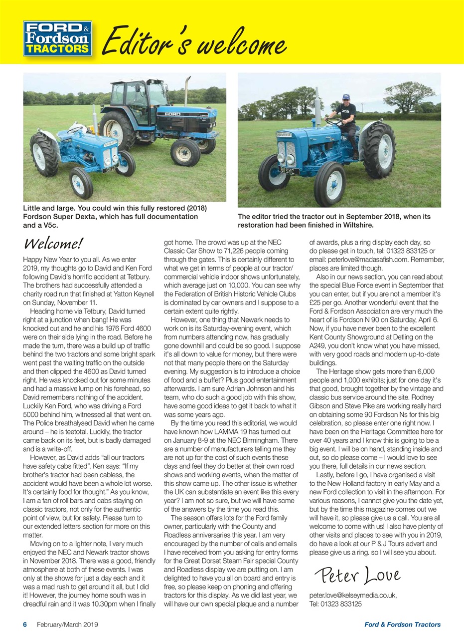 Ford & Fordson Preview Pages