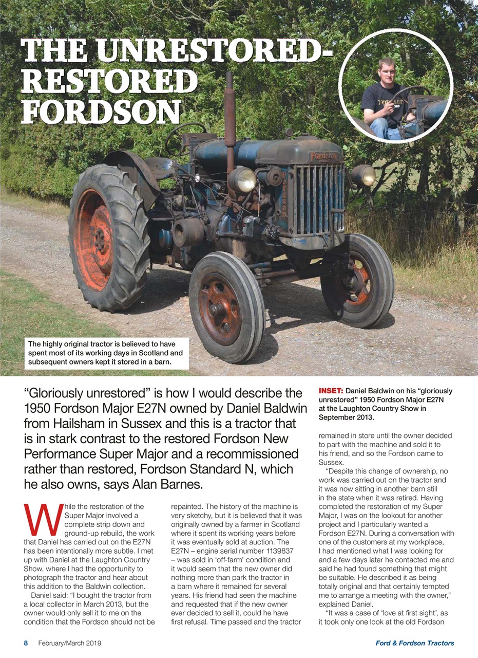 Ford & Fordson Preview Pages