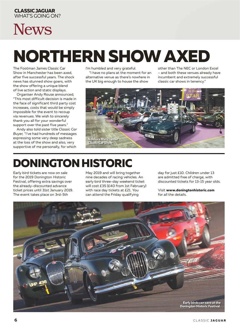 Classic Jaguar Preview Pages