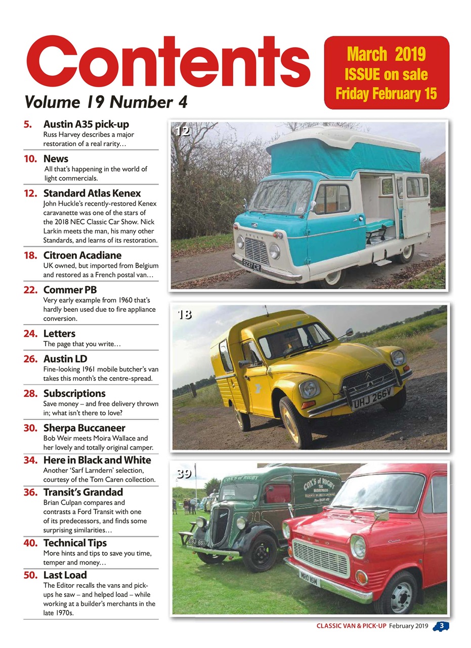 Classic Van & Pick-up Preview Pages