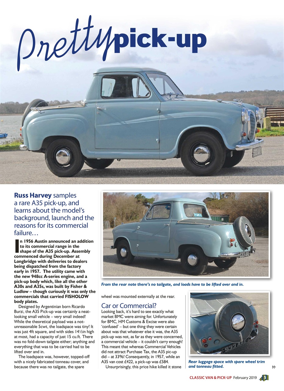 Classic Van & Pick-up Preview Pages