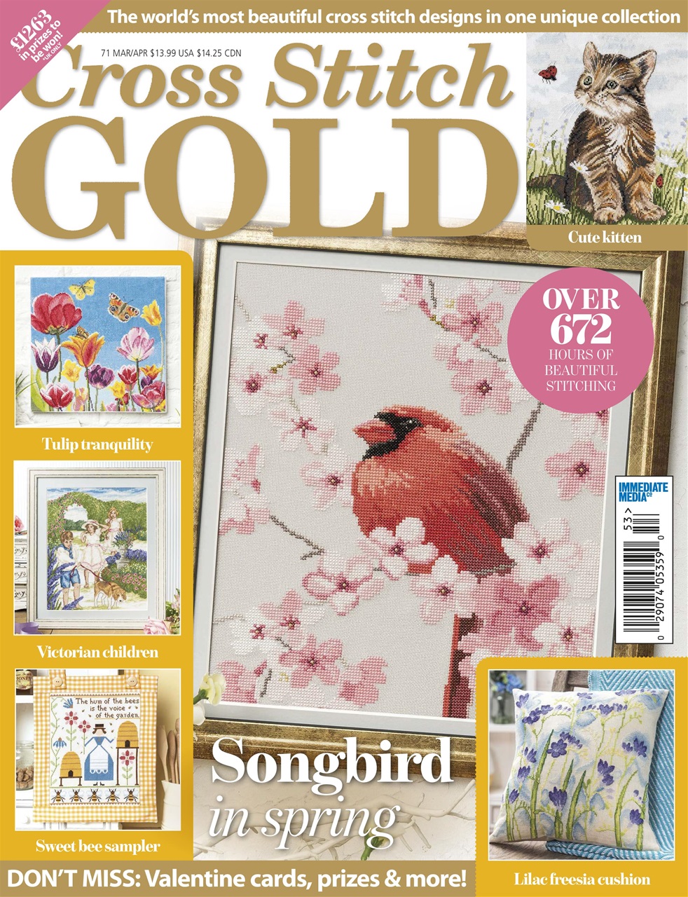 Cross Stitch Gold Preview Pages