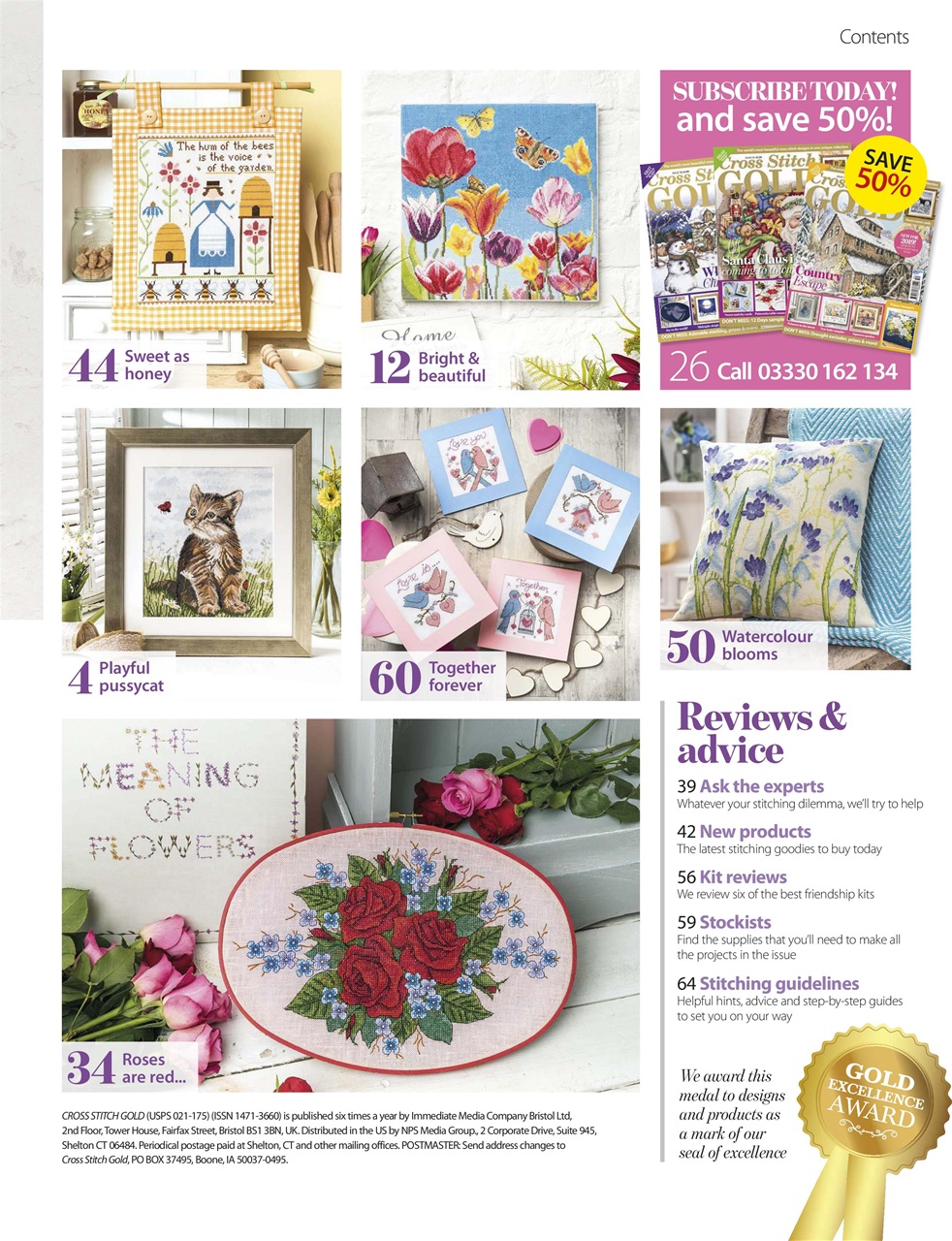 Cross Stitch Gold Preview Pages