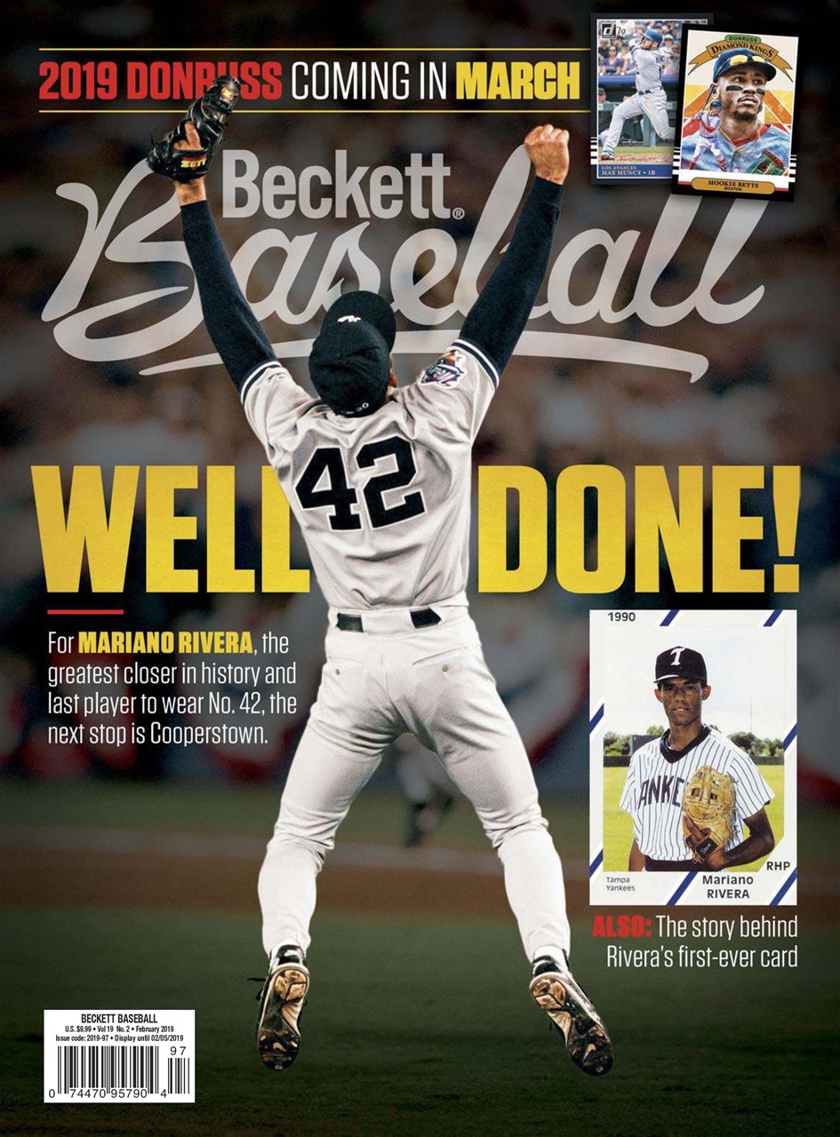 Beckett Baseball Magazine Preview Pages