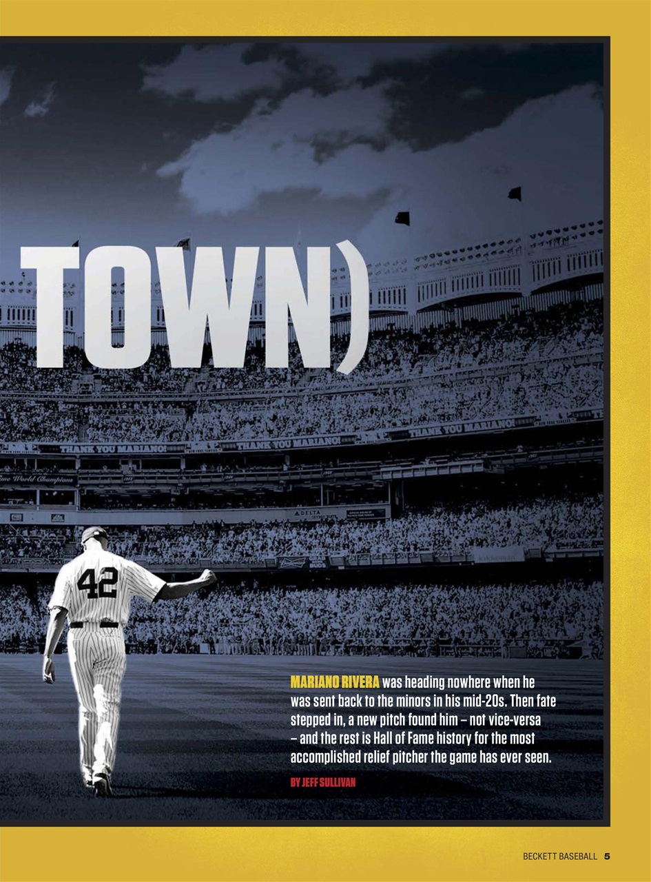 Beckett Baseball Magazine Preview Pages