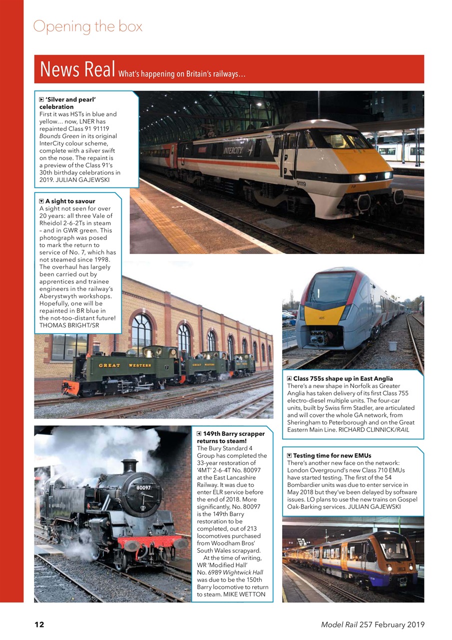 Model Rail Preview Pages