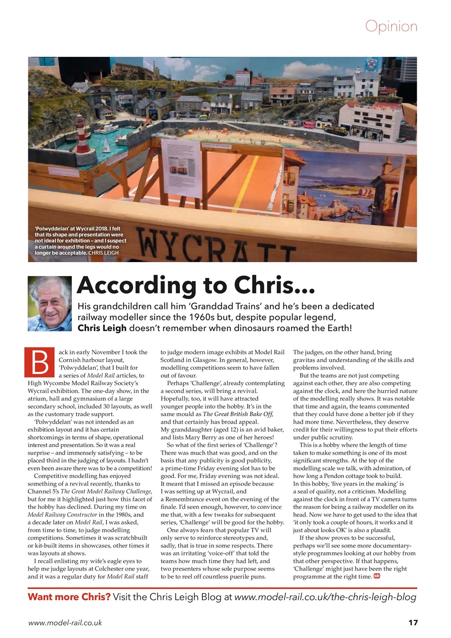 Model Rail Preview Pages