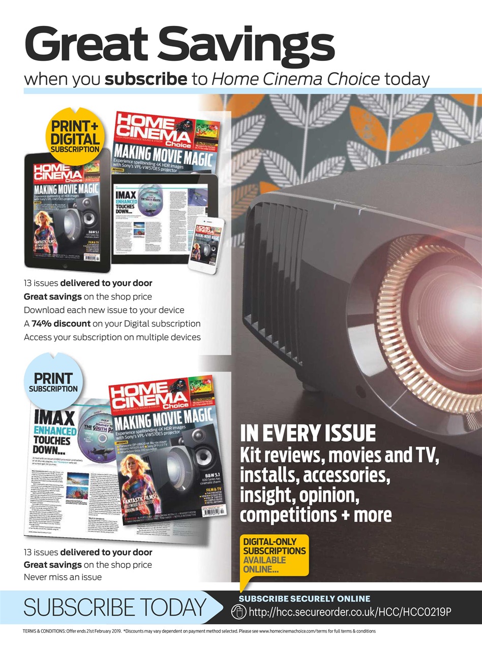Home Cinema Choice Preview Pages