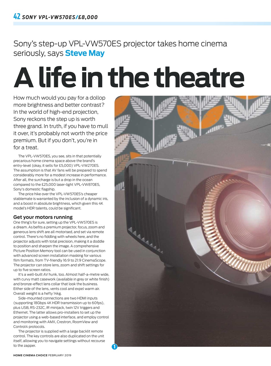Home Cinema Choice Preview Pages