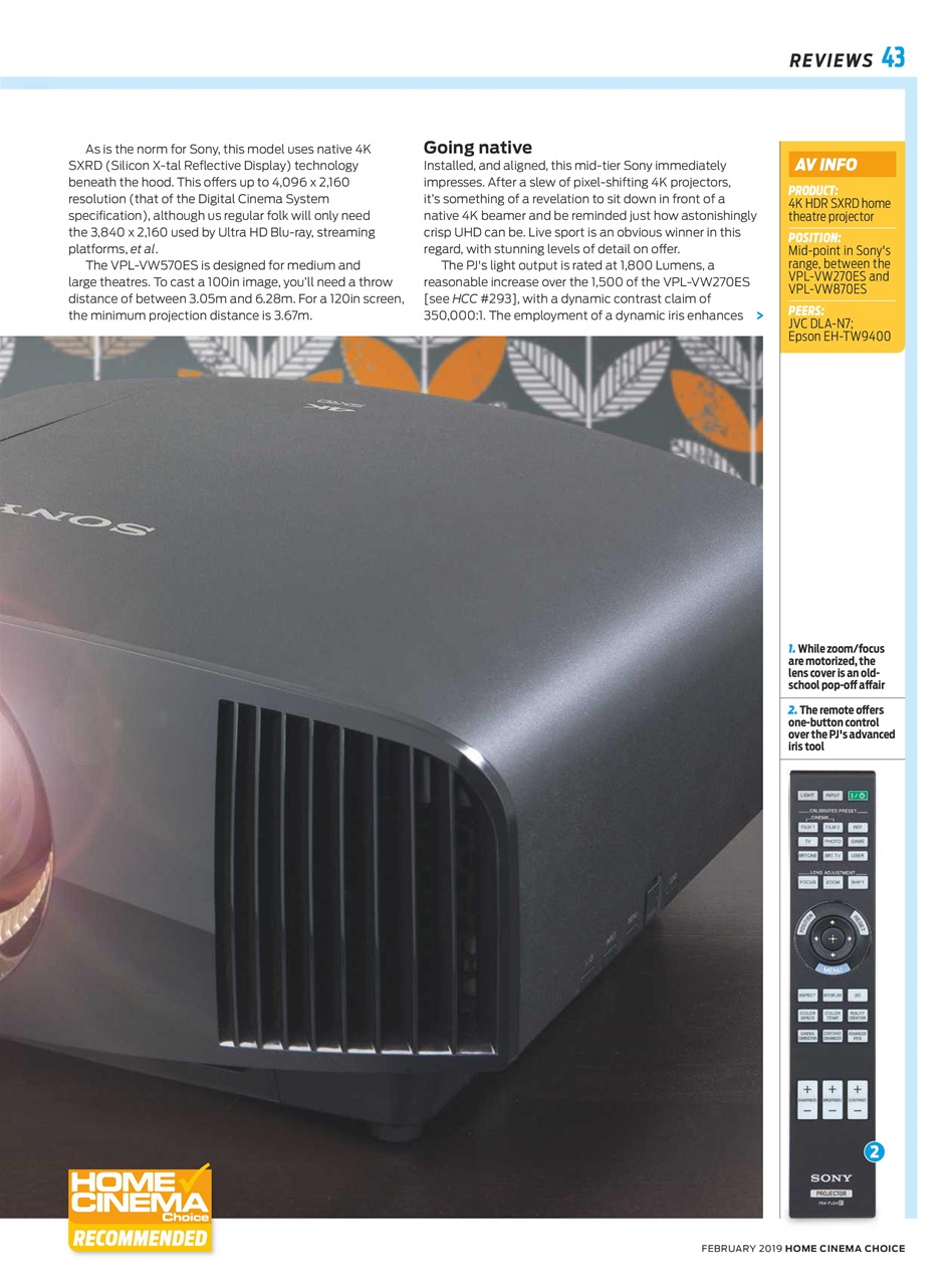 Home Cinema Choice Preview Pages