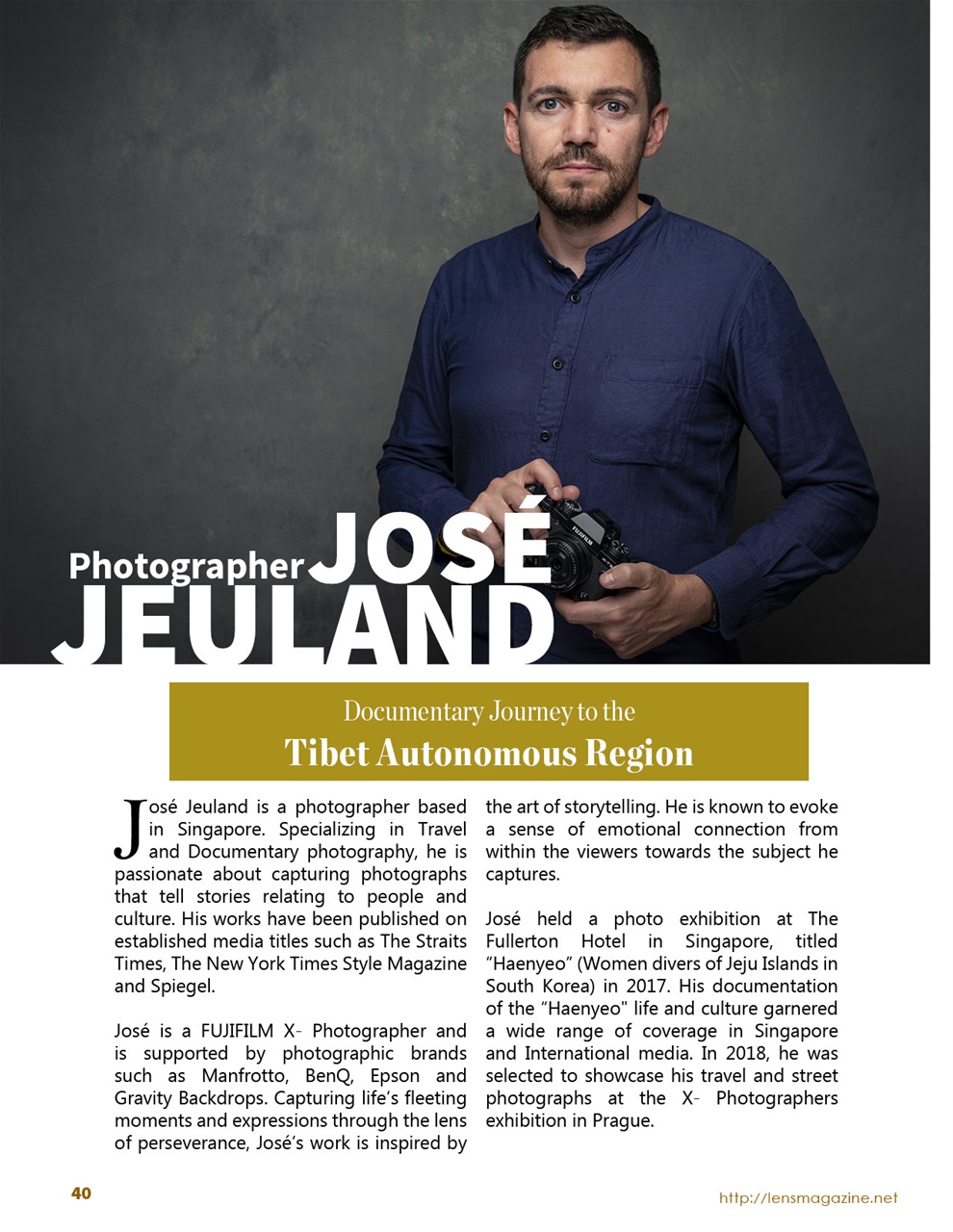 Lens Magazine Preview Pages