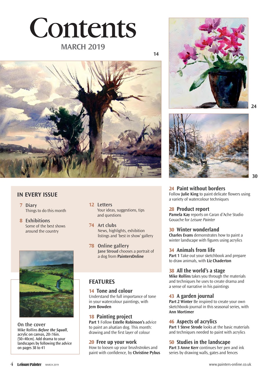 Leisure Painter & The Artist Preview Pages