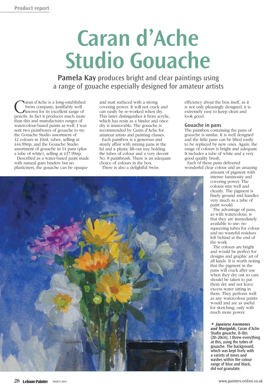 Leisure Painter & The Artist Preview Pages