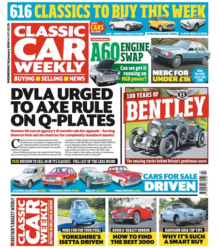 Classic Car Weekly issue 