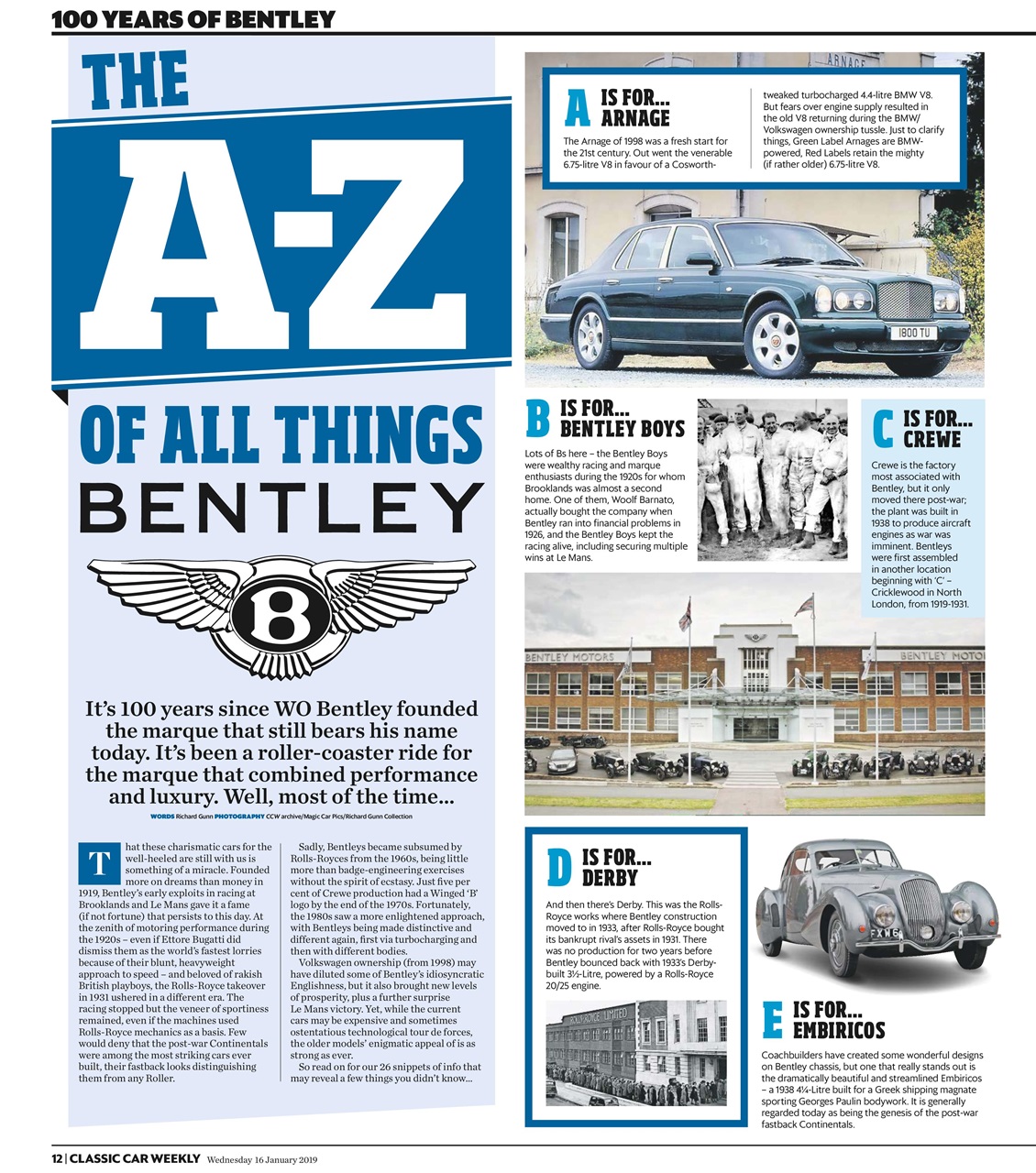Classic Car Weekly Preview Pages