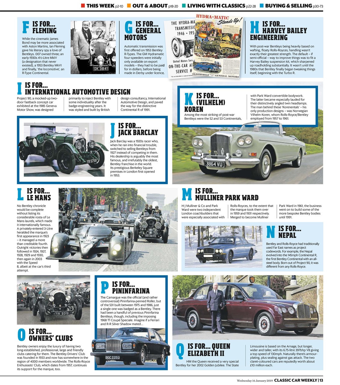 Classic Car Weekly Preview Pages