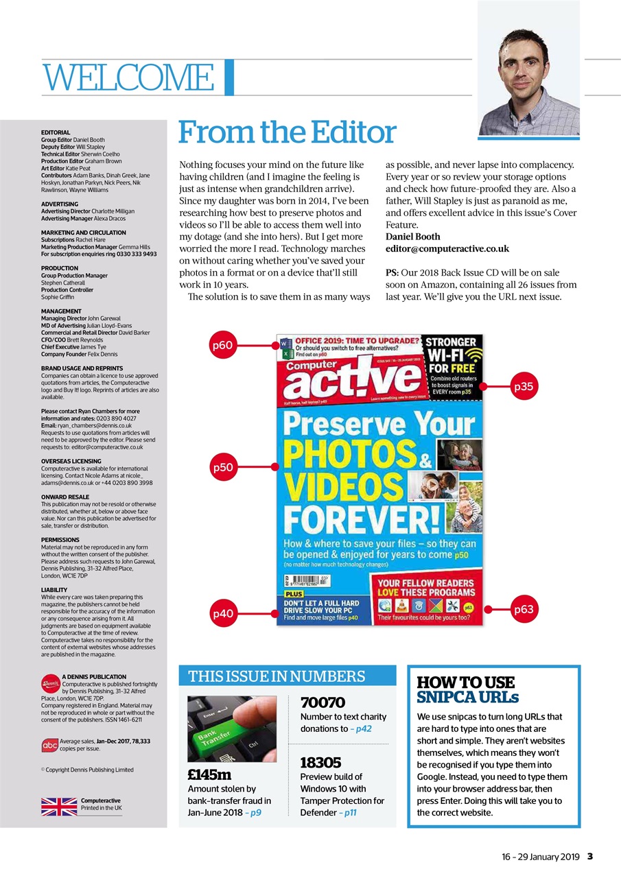 Computer Active Preview Pages