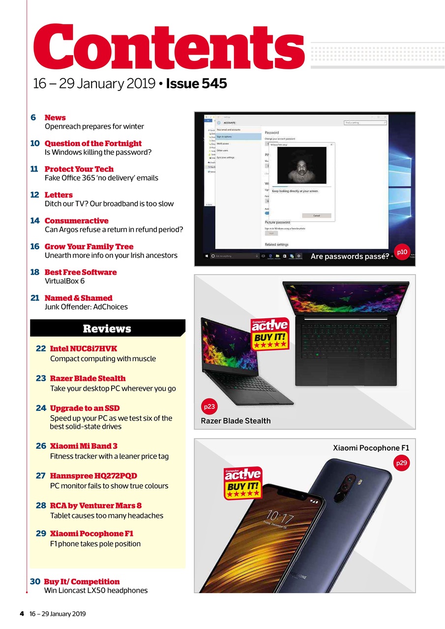 Computer Active Preview Pages