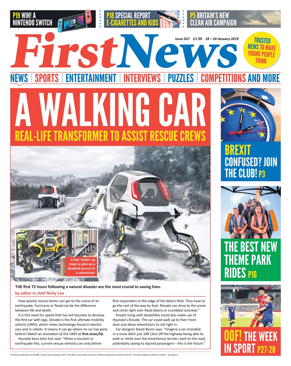 First News Preview Pages